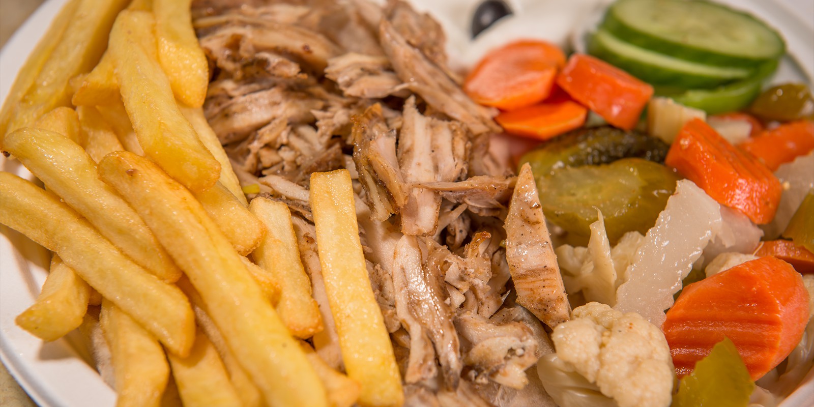 CHICKEN SHAWERMA PLATE 22 QR